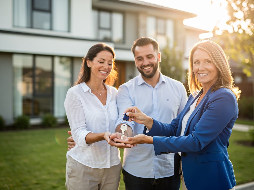 Clients satisfaits Sygestim AGDA remise de cles maison Voreppe