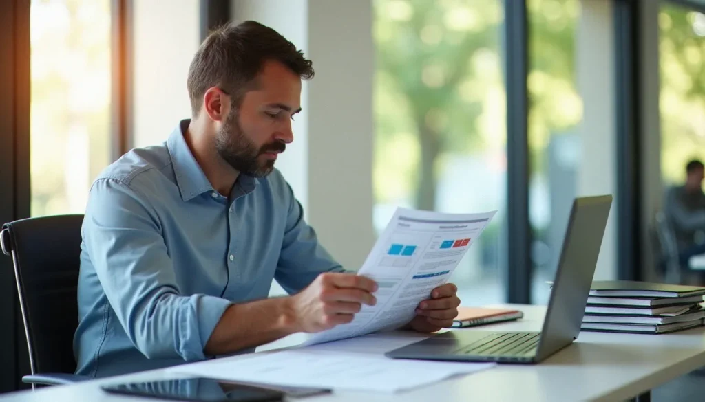 Consultant en gestion structurant les processus d'une entreprise à Aurillac avec méthode et rigueur