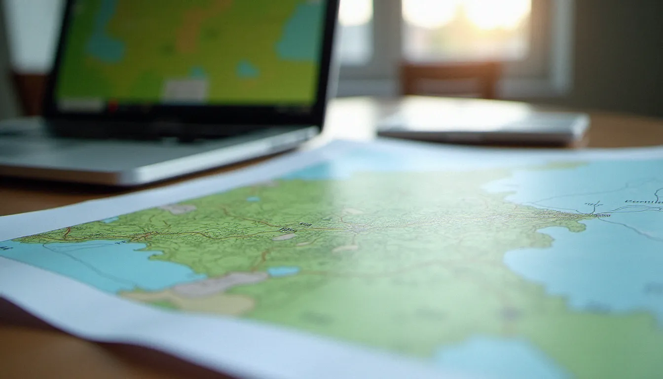 Documents réglementaires et cartographie SIG utilisés pour encadrer la gestion du milieu naturel en France