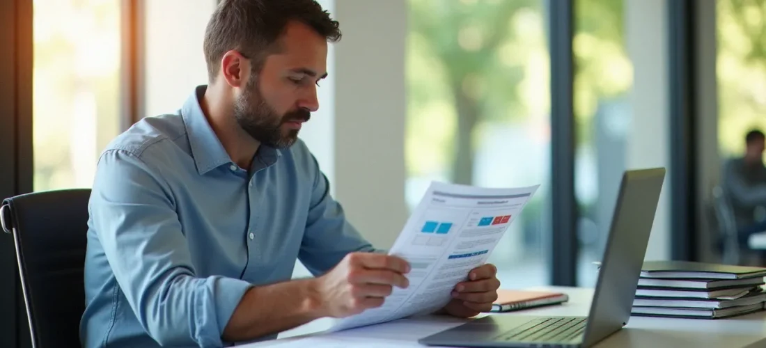Consultant en gestion structurant les processus d'une entreprise à Aurillac avec méthode et rigueur