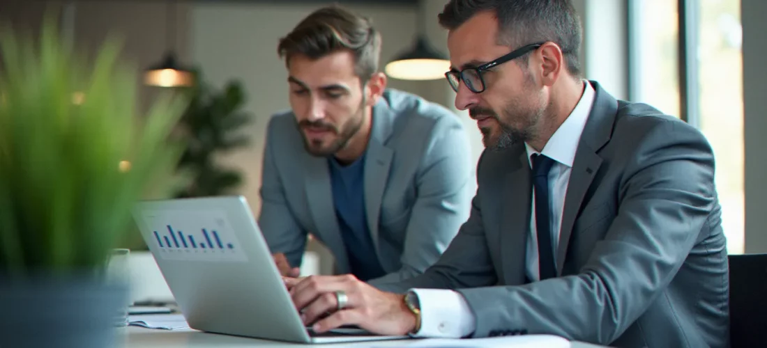 Consultant en gestion analysant les prix de gestion